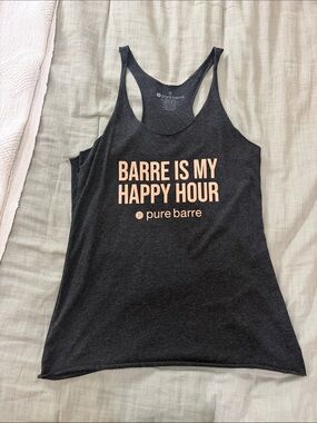 Dark Grey Pure Barre Tank